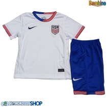 Maglie da calcio Stati Uniti Prima Maglia Bambino Copa America 2024 Manica Corta (+ Pantaloni corti)